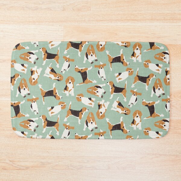 Item preview, beagle scatter mint designed and sold by scrummy.