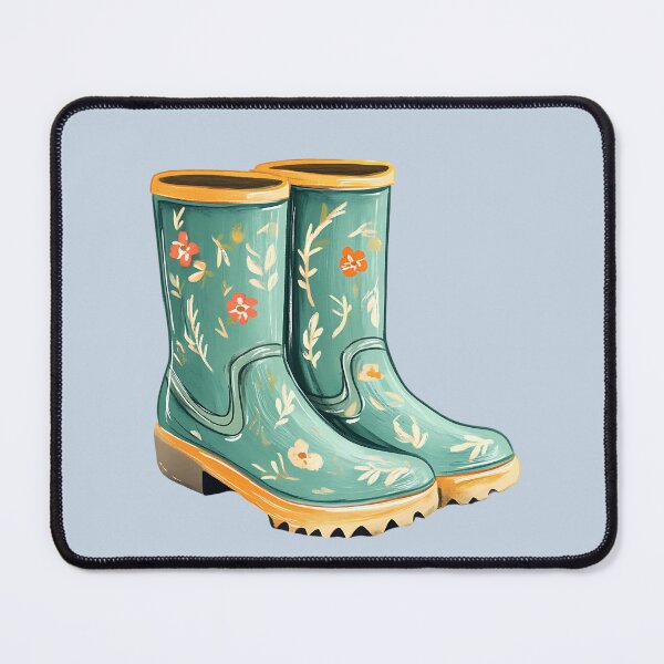 Item preview, Spring Aesthetic - Floral Rain Boots designed and sold by bapupa.