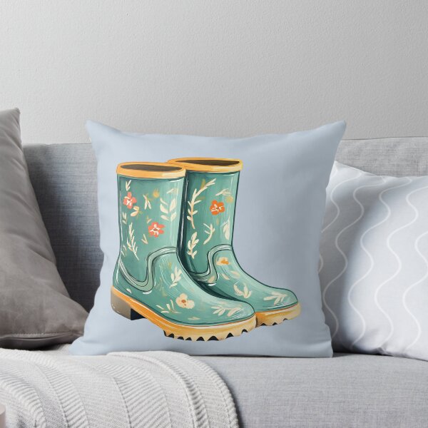 Item preview, Spring Aesthetic - Floral Rain Boots designed and sold by bapupa.
