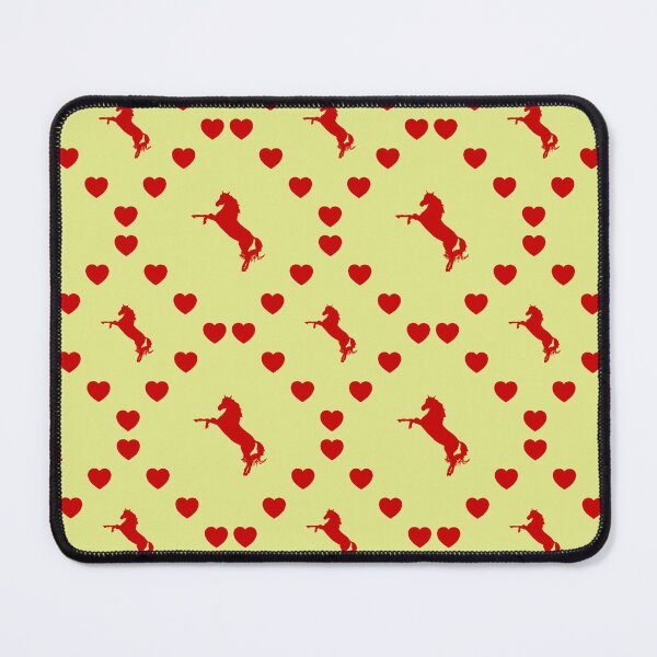 Item preview, Arabisches Pferd Nahtloses Herzmuster | Motif de cœur sans couture de cheval arabe | Arabian Horse Seamless Heart Pattern | Arabian Horse Seamless Heart Pattern designed and sold by TheIconSmith.