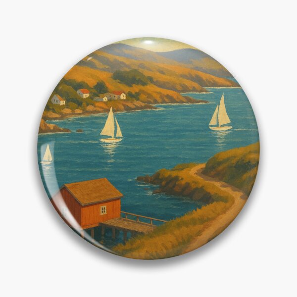 Item preview, Bodega Bay Coastal Path designed and sold by Aryabek.
