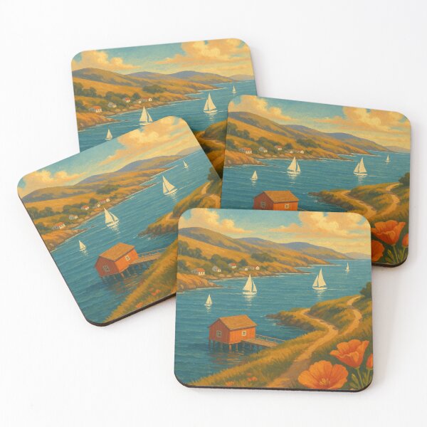 Item preview, Bodega Bay Coastal Path designed and sold by Aryabek.