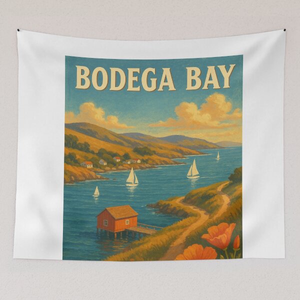 Item preview, Bodega Bay Coastal Path designed and sold by Aryabek.