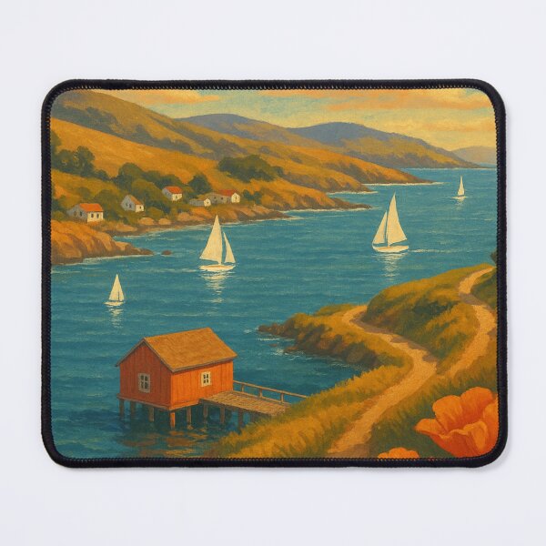 Item preview, Bodega Bay Coastal Path designed and sold by Aryabek.