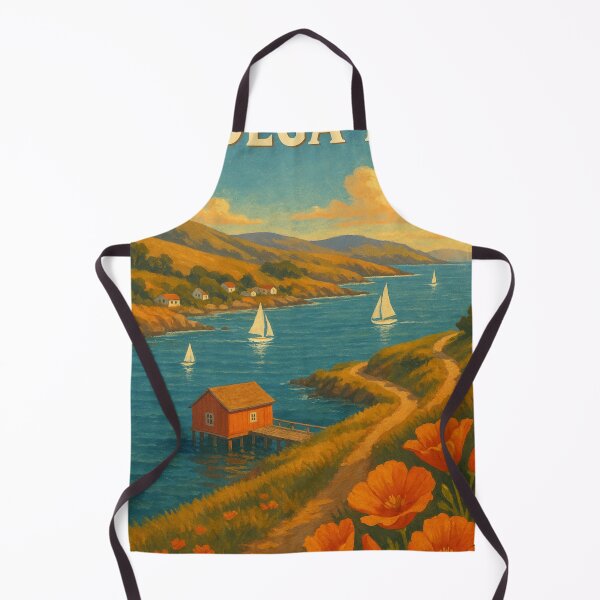 Item preview, Bodega Bay Coastal Path designed and sold by Aryabek.