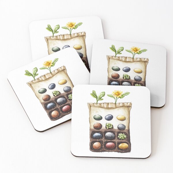 Item preview, Spring Aesthetic - Floral Seed Packet designed and sold by bapupa.