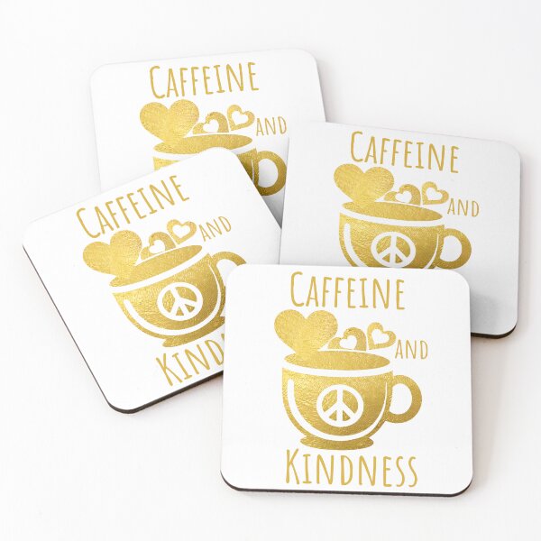 Item preview, Caffeine and Kindness designed and sold by MOPAROdesign.