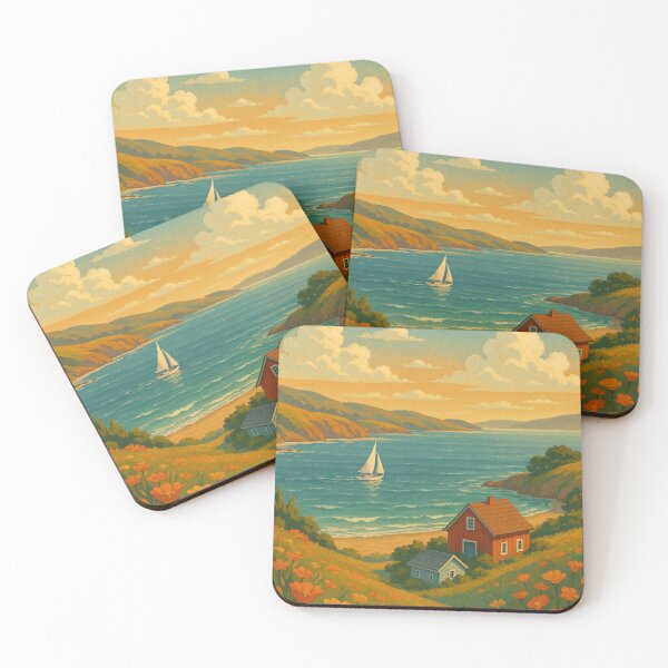 Item preview, Bodega Bay Cottage Hillside designed and sold by Aryabek.