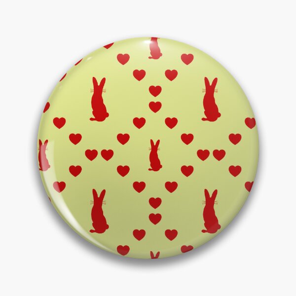 Item preview, Hase Nahtloses Herzmuster | Motif de cœur sans couture de lapin | Bunny Seamless Heart Pattern | Bunny Seamless Heart Pattern designed and sold by TheIconSmith.