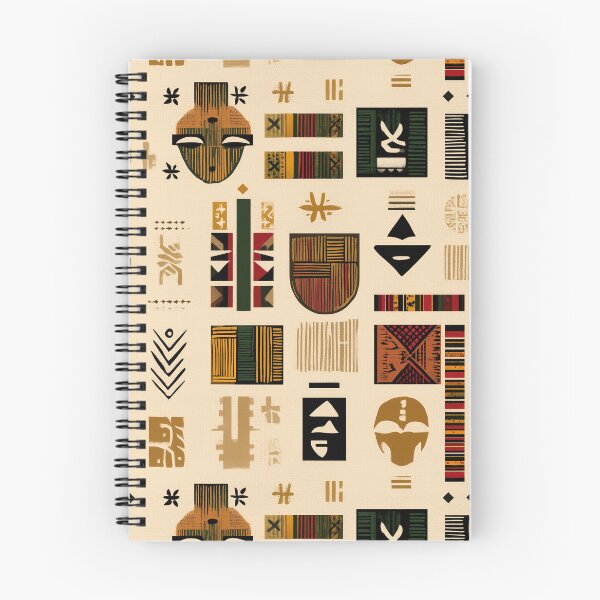 Item preview, Ashanti Adinkra Symbols Pattern on Ivory designed and sold by Moisky Patterns.