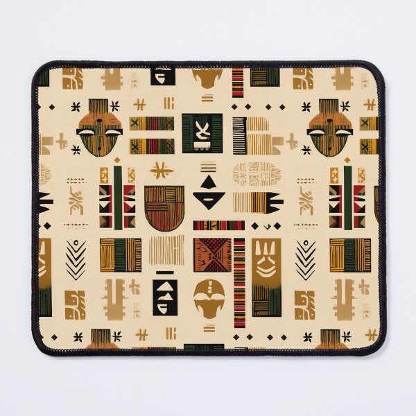 Item preview, Ashanti Adinkra Symbols Pattern on Ivory designed and sold by Moisky Patterns.