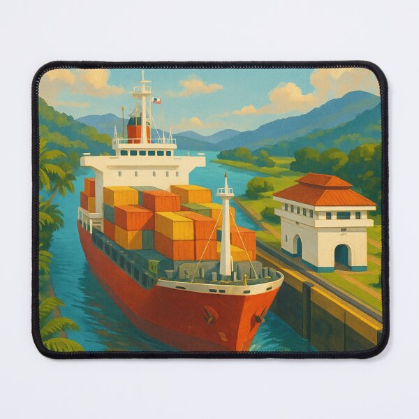 Item preview, Panama Canal Cargo Ship designed and sold by Aryabek.
