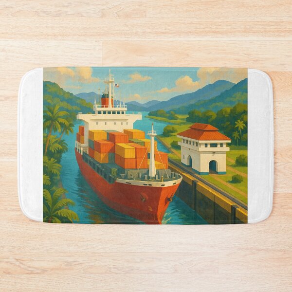 Item preview, Panama Canal Cargo Ship designed and sold by Aryabek.