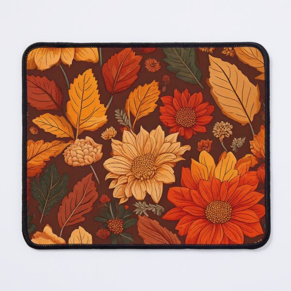 Item preview, Autumnal Floral Pattern designed and sold by Designbes.