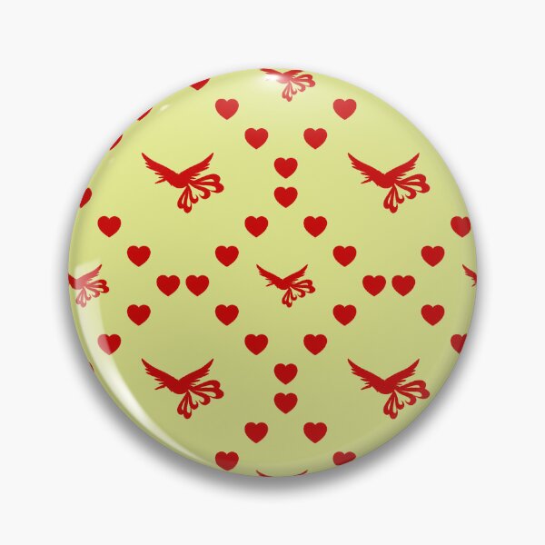 Item preview, Phoenix Nahtloses Herzmuster | Motif de cœur sans couture de phénix | Phoenix Seamless Heart Pattern | Phoenix Seamless Heart Pattern designed and sold by TheIconSmith.