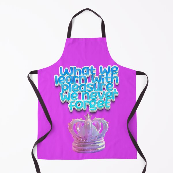Item preview, What we learn with pleasure we never forget, positive saying designed and sold by Mauswohn.