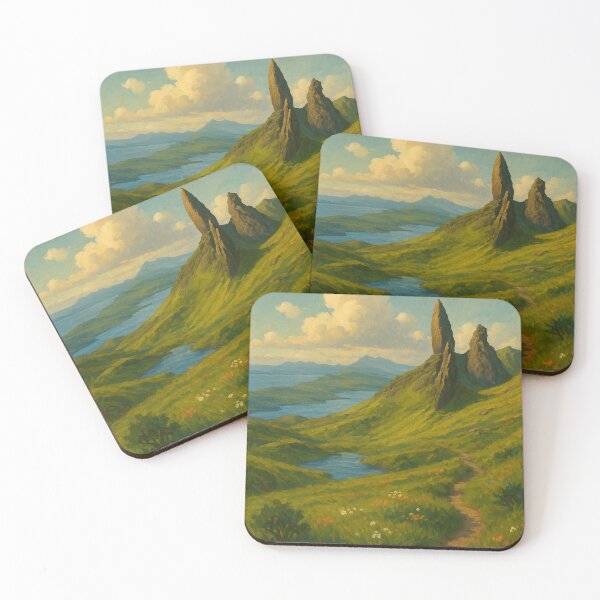Item preview, Isle of Skye with Wildflowers – Scotland designed and sold by Aryabek.