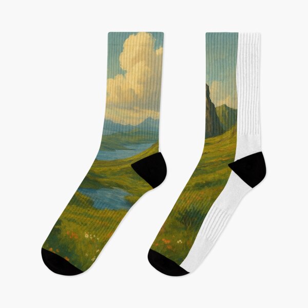Item preview, Isle of Skye with Wildflowers – Scotland designed and sold by Aryabek.