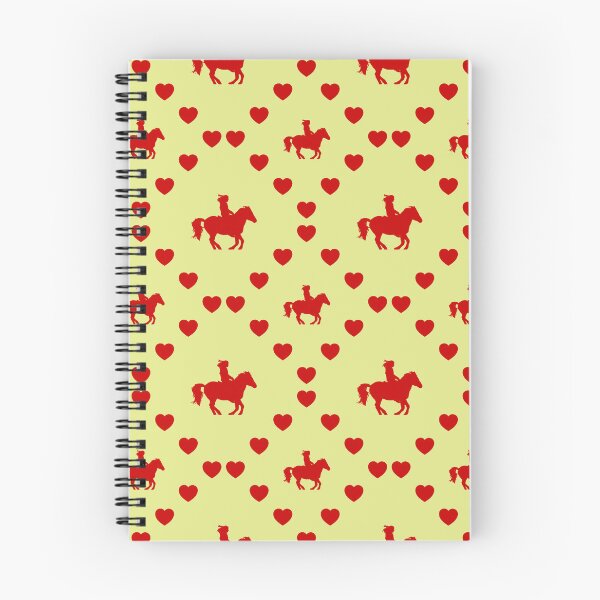 Item preview, Frau reitet Pferd Nahtloses Herzmuster | Motif de cœur sans couture de femme montant un cheval | Woman Riding Horse Seamless Heart Pattern | Woman Riding Horse Seamless Heart Pattern designed and sold by TheIconSmith.