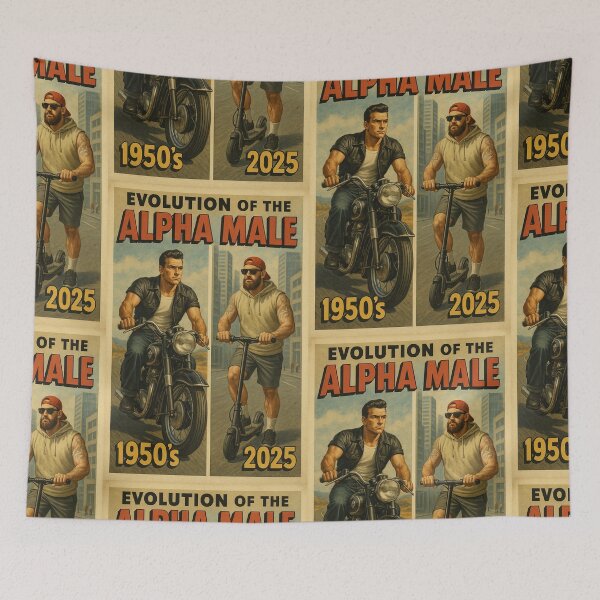 Item preview, The Evolution of The Alpha Male designed and sold by Paul Louis Villani.