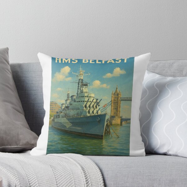 Item preview, HMS Belfast and Tower Bridge – London designed and sold by Aryabek.
