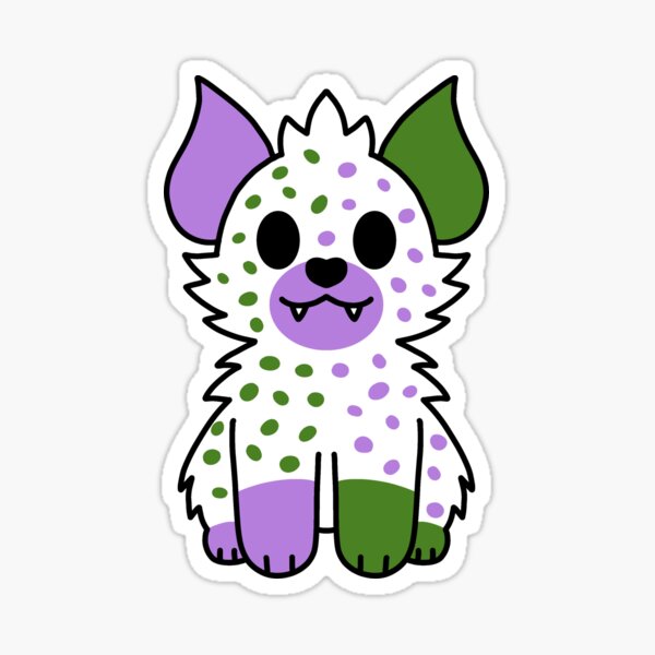 Item preview, Genderqueer Hyena designed and sold by ScarletLilyShop.