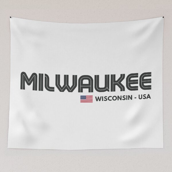 Item preview, Milwaukee - Wisconsin - USA  designed and sold by Sketch-Shack.