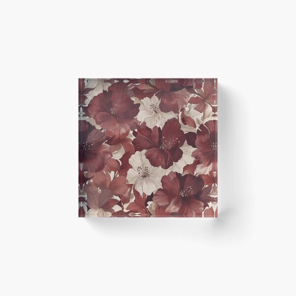 Item preview, Burgundy Flowers designed and sold by CoolPixels.