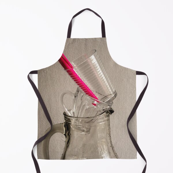 Item preview, balancing a jar with glass cups and a pink pen 2 designed and sold by felipequeiroz.