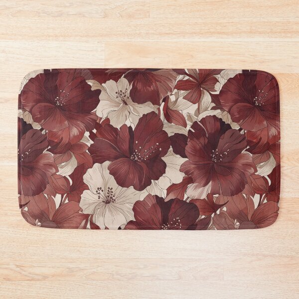 Item preview, Burgundy Flowers designed and sold by CoolPixels.