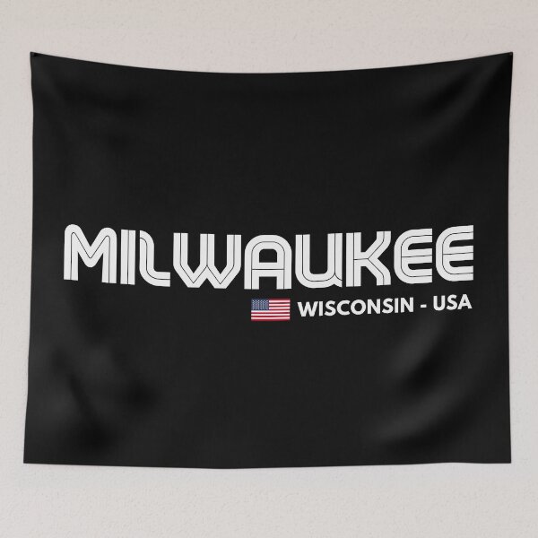 Item preview, Milwaukee - Wisconsin - USA  designed and sold by Sketch-Shack.