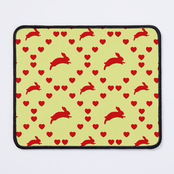 Item preview, Häschen Nahtloses Herz Muster | Lapin Modèle de cœur sans couture Motif | Bunny Seamless Heart Pattern | Bunny Seamless Heart Pattern designed and sold by TheIconSmith.