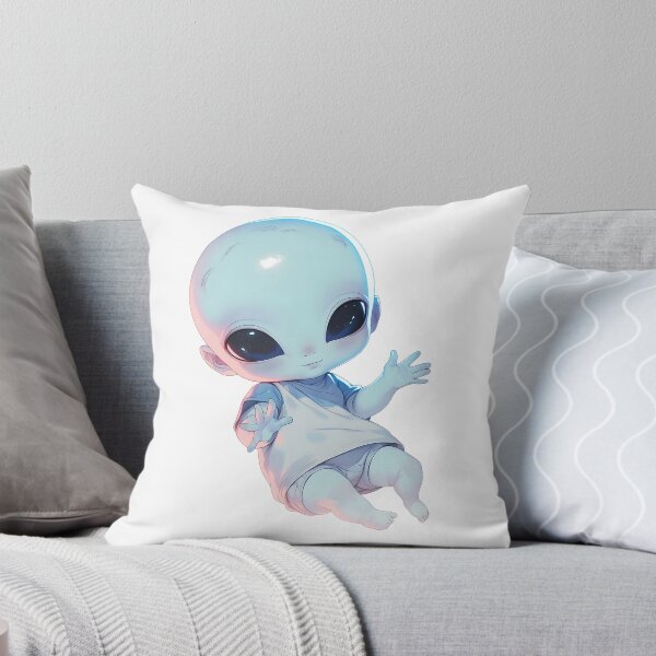Item preview, Cute Alien - Funny Space Cartoon designed and sold by bapupa.