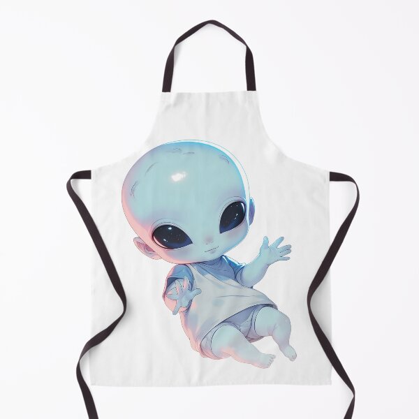 Item preview, Cute Alien - Funny Space Cartoon designed and sold by bapupa.