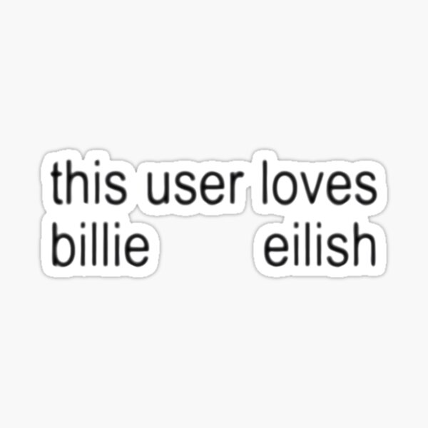 Artikel-Vorschau von Göre, die Billie Eilish liebt, designt und verkauft von moonna designs.