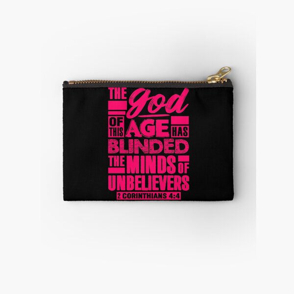 Item preview, 2 Corinthians 4:4 The god Of This Age Has Blinded The Minds Of Unbelievers designed and sold by plushism.