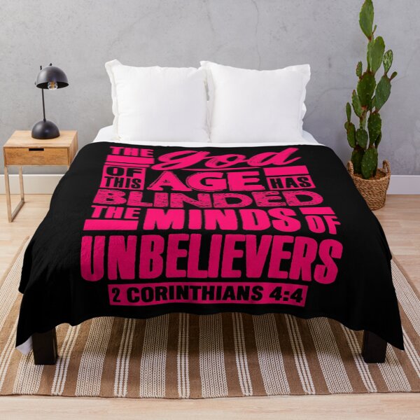 Item preview, 2 Corinthians 4:4 The god Of This Age Has Blinded The Minds Of Unbelievers designed and sold by plushism.