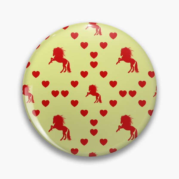 Item preview, Rearing Stallion Seamless Heart Pattern | Étalon cabré Motif sans cœur | Rearing Stallion Seamless Heart Pattern | Rearing Stallion Seamless Heart Pattern designed and sold by TheIconSmith.