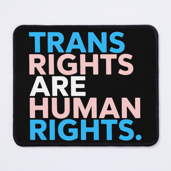 Item preview, Trans Rights Are Human Rights designed and sold by Angry Swan Designs.