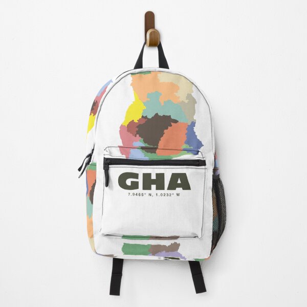 Item preview, Ghana Map - GHA ISO Code Wall Art designed and sold by CartoPrints.
