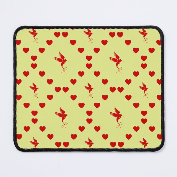 Item preview, Bird Of Paradise Seamless Heart Pattern | Oiseau de paradis Motif sans cœur | Bird Of Paradise Seamless Heart Pattern | Bird Of Paradise Seamless Heart Pattern designed and sold by TheIconSmith.