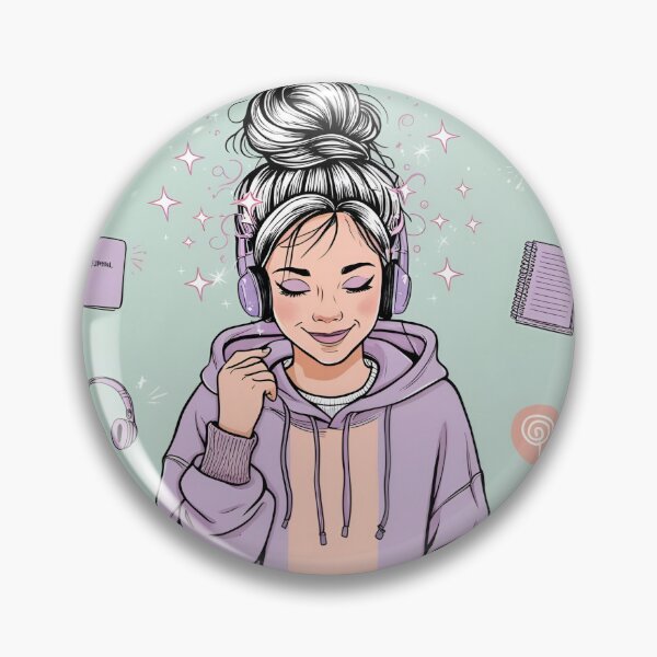 Item preview, Messy Bun Magic designed and sold by PrintedStrokes .