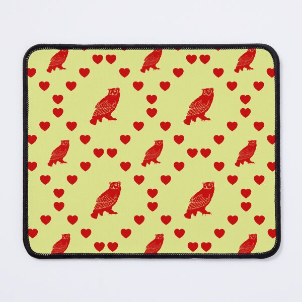 Item preview, Detailed Owl Seamless Heart Pattern | Hibou détaillé Motif sans cœur | Detailed Owl Seamless Heart Pattern | Detailed Owl Seamless Heart Pattern designed and sold by TheIconSmith.