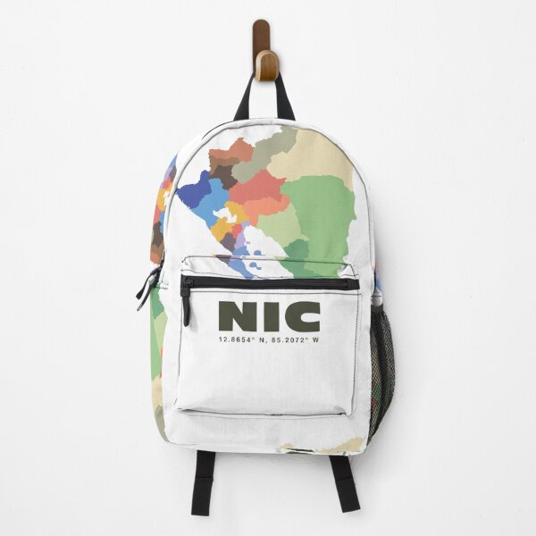 Item preview, Nicaragua Map - NIC ISO Code Wall Art designed and sold by CartoPrints.