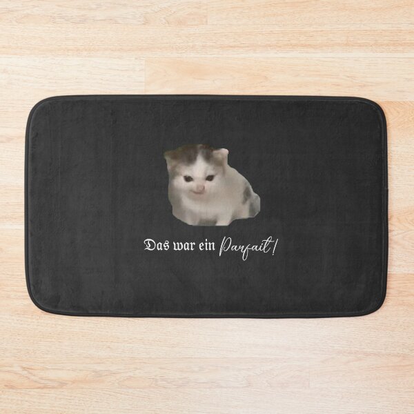 Item preview, German cat Das war ein Befehl! Das war ein Parfait!  designed and sold by Yanwun.