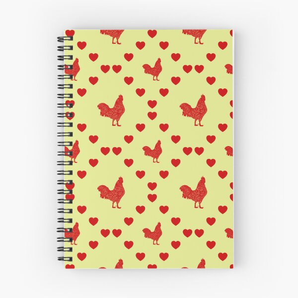 Item preview, Detailed Rooster Seamless Heart Pattern | Coq détaillé Motif sans cœur | Detailed Rooster Seamless Heart Pattern | Detailed Rooster Seamless Heart Pattern designed and sold by TheIconSmith.