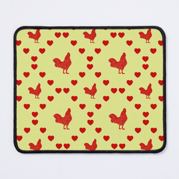 Item preview, Detailed Rooster Seamless Heart Pattern | Coq détaillé Motif sans cœur | Detailed Rooster Seamless Heart Pattern | Detailed Rooster Seamless Heart Pattern designed and sold by TheIconSmith.