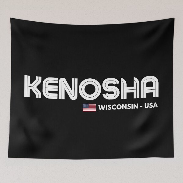 Item preview, Kenosha - Wisconsin - USA  designed and sold by Sketch-Shack.