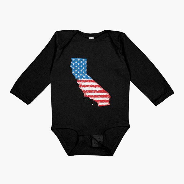Item preview, 4th of July California State Outline American Flag designed and sold by jaygo.