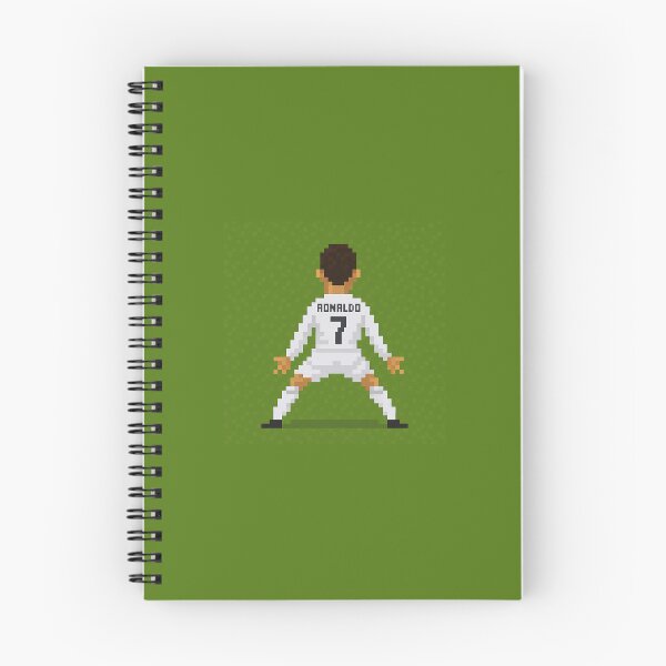 Item preview, Cristiano Ronaldo Real Madrid Pixel Siuuu Art designed and sold by OffsidePixels.